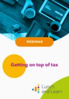 lunch and learn webinar
