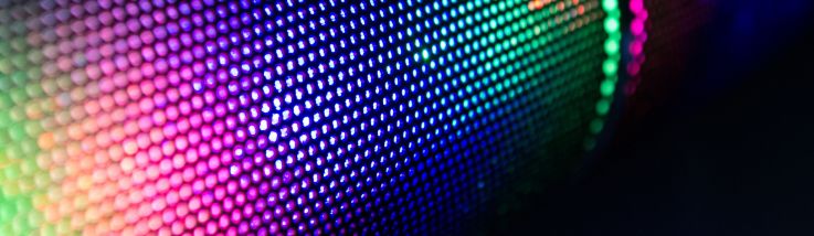 bokeh close up speaker