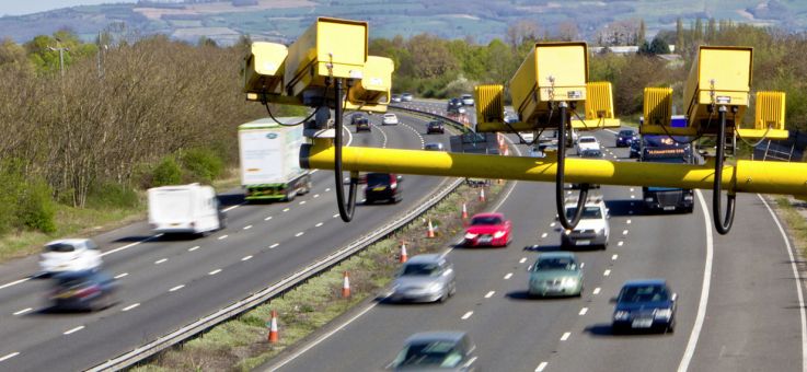 traffic cameras on the road