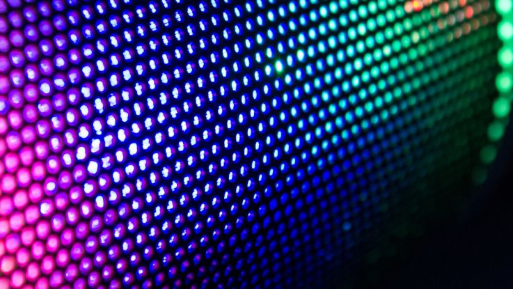 bokeh close up speaker